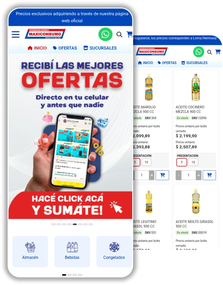 maxiconsumo ecommerce ulula magento